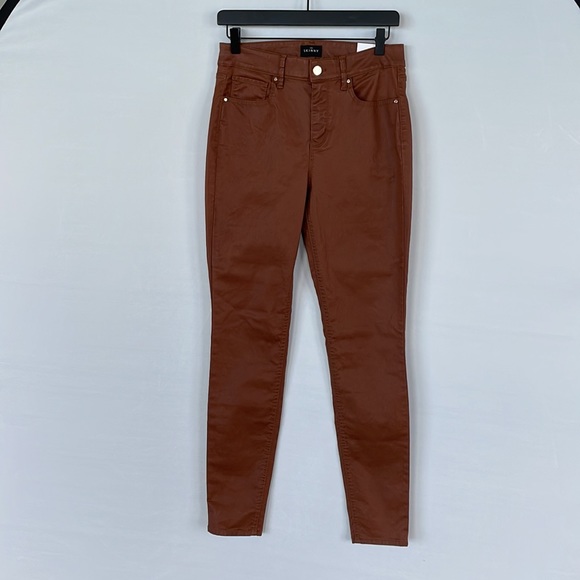 NWT WHBM Highrise Coated Skinny Jeans Size 2R - Picture 12 of 16